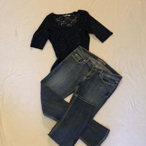 BKE STRAIGHT LEG JEANS